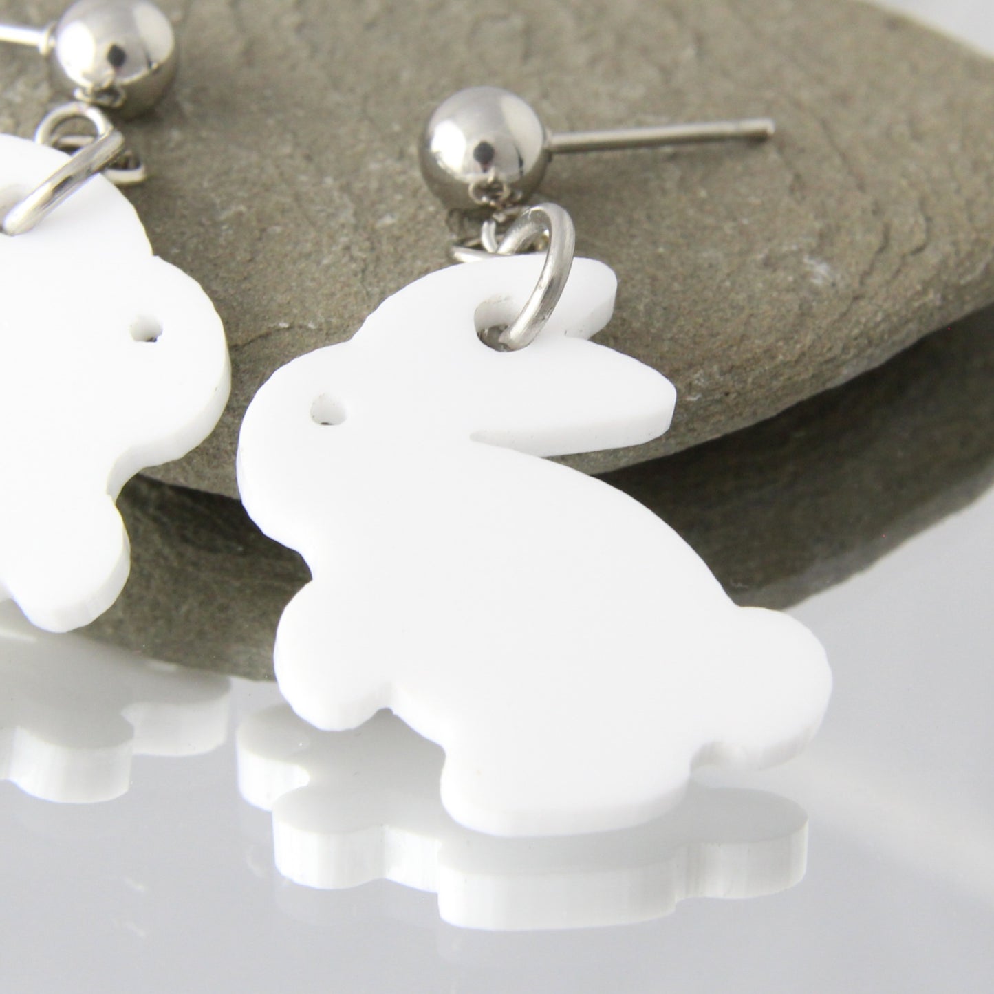 'Easter Bunny' Acrylic Dangles