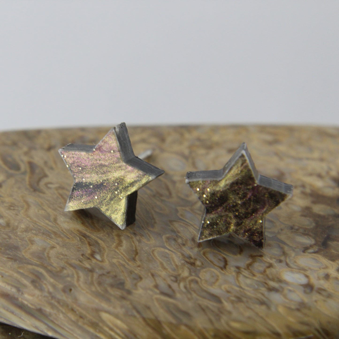 'Galaxy' Star Studs Earrings
