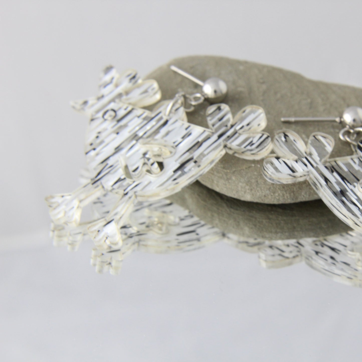 'Here Chook Chook!' Acrylic Earrings