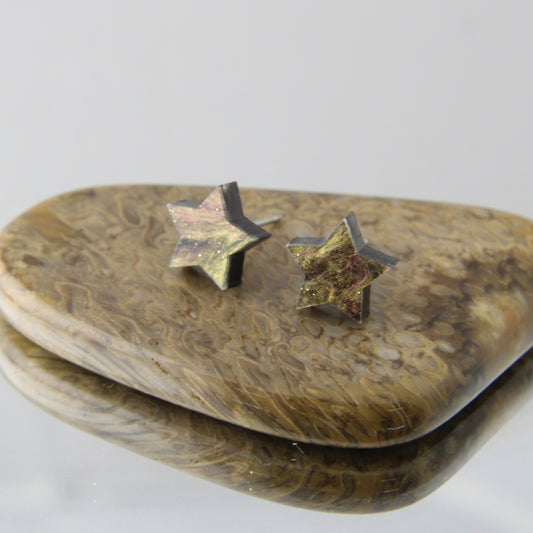 'Galaxy' Star Studs Earrings