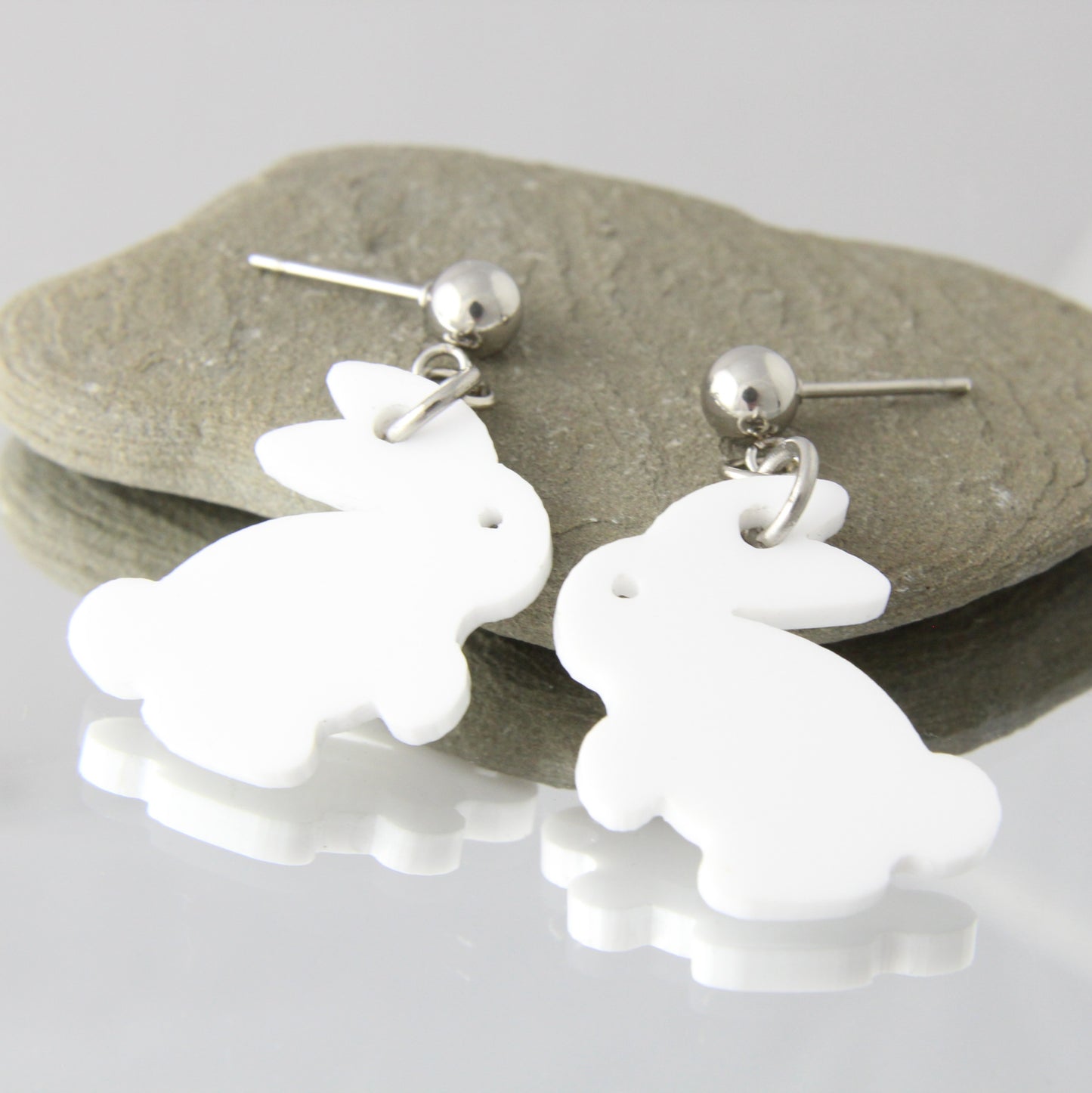 'Easter Bunny' Acrylic Dangles