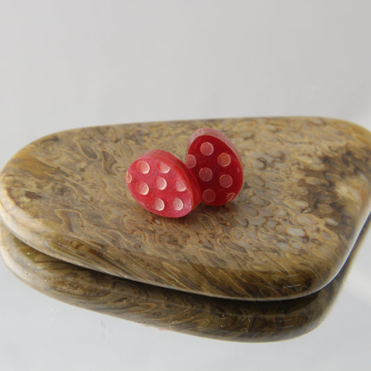Spotted Easter Egg Mini Earrings Studs