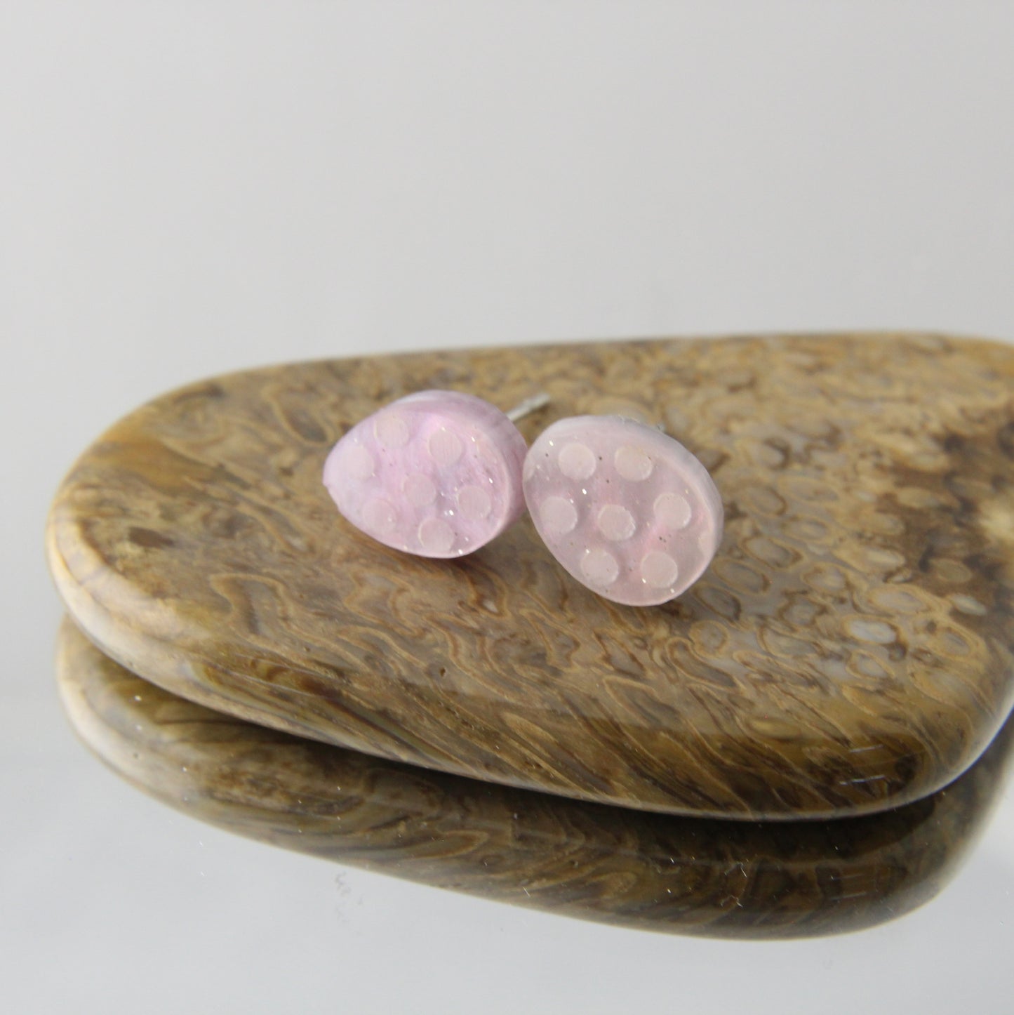 Spotted Easter Egg Mini Earrings Studs
