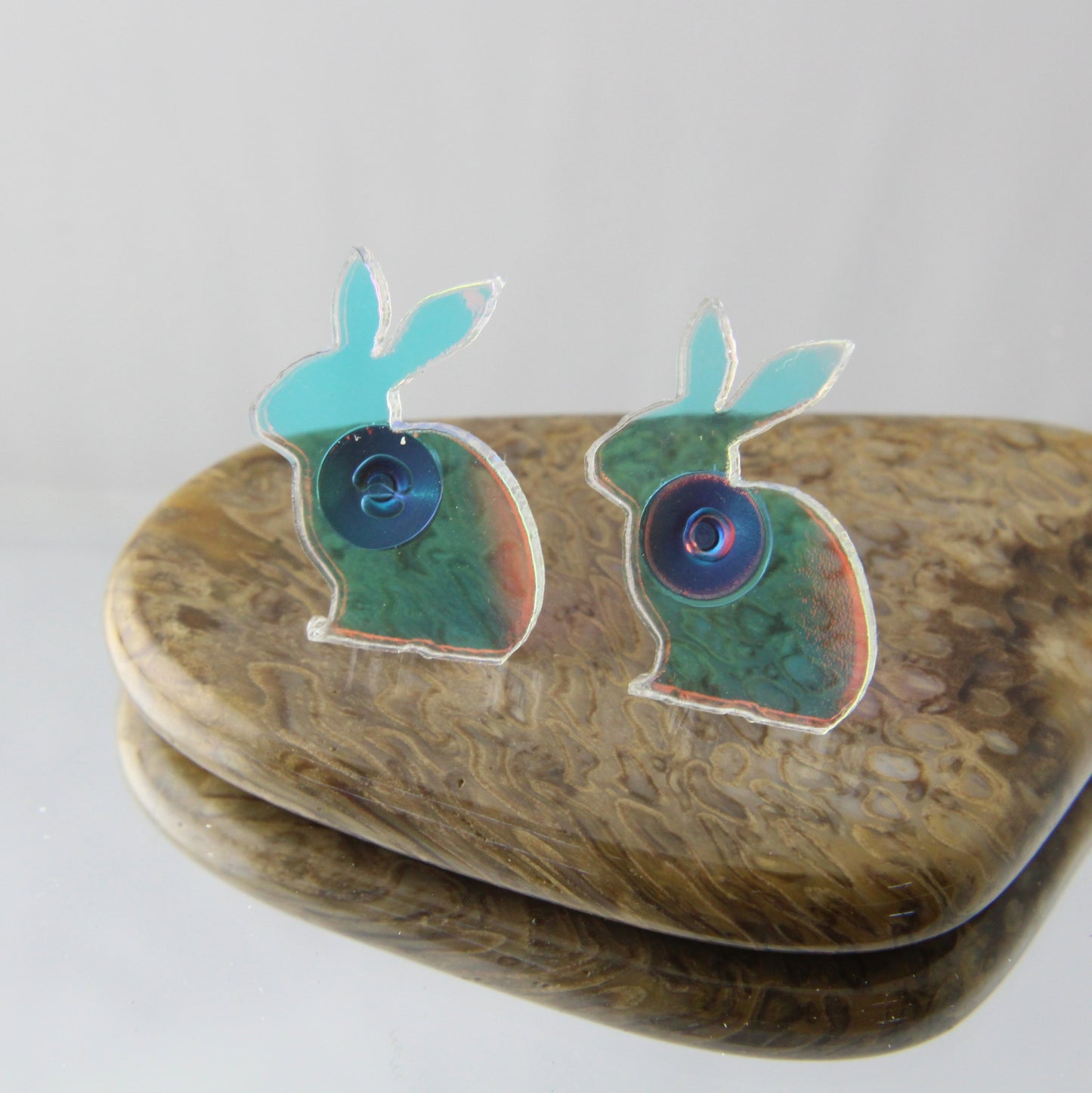 Thinking Bunnies Earrings Studs