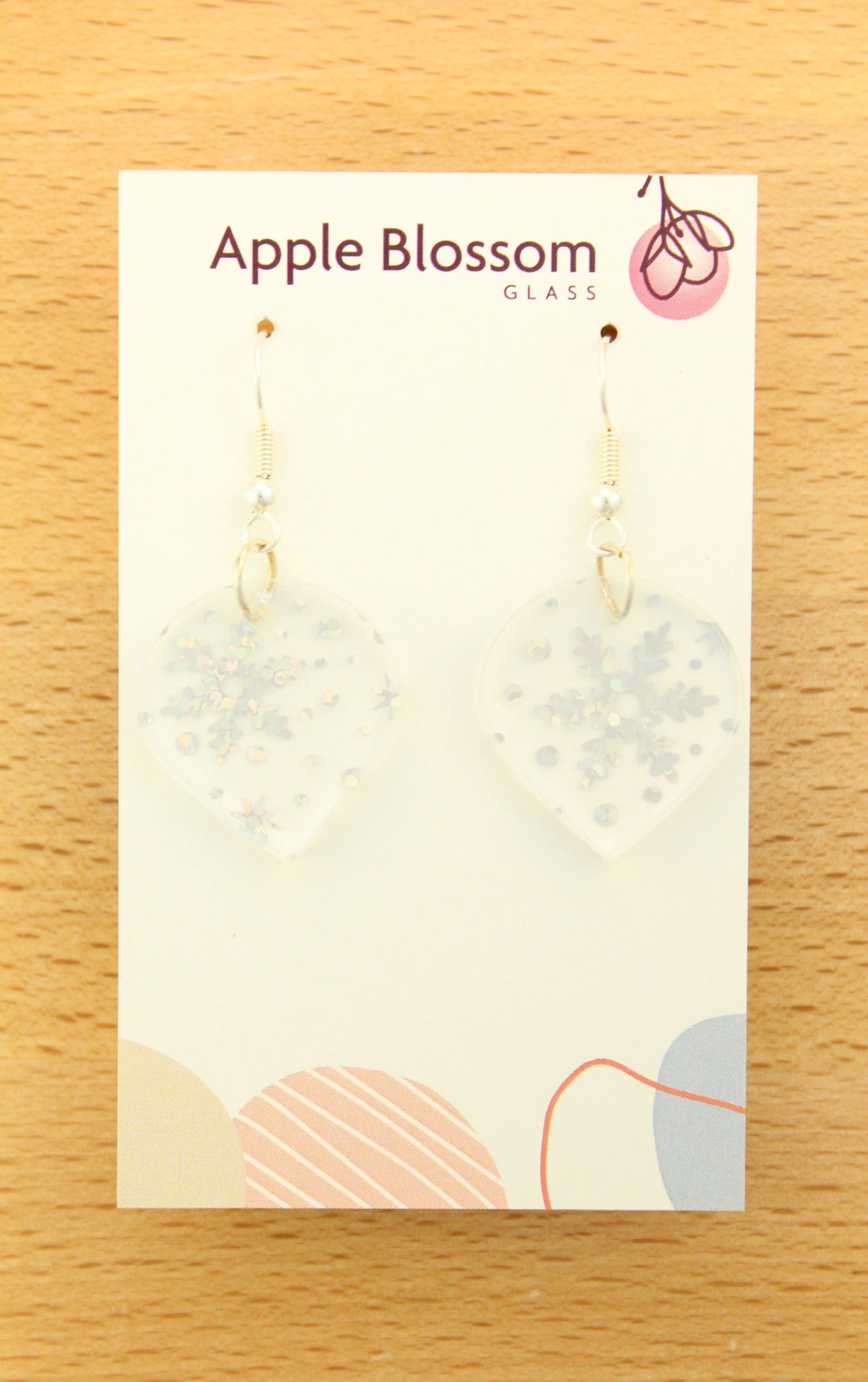 'Snowflakes' Acrylic Earrings