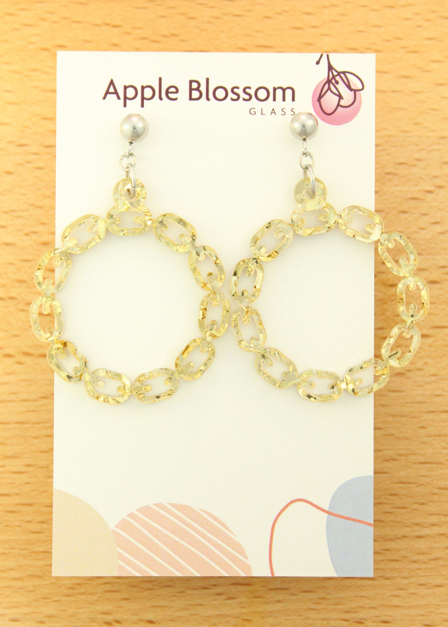 'Unchain My Heart' Acrylic Earrings